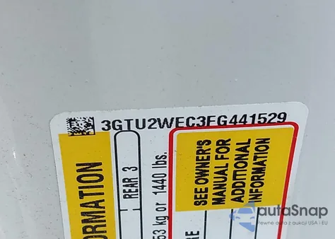 2015 GMC Sierra 1500 Denali from USA, damaged, VIN 3GTU2WEC3FG441529